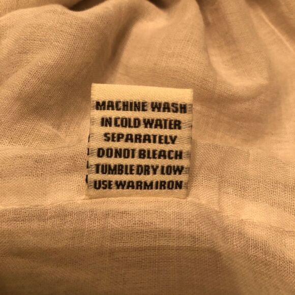 Sim & Sam Size L Linen Blend Lined Tan Sleeveless Button Up Shirt Dress w/ Belt - Picture 6 of 9